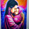 DALL·E 2023-01-29 22.24.43 - an beautiful painting with a mother breathing her baby.png